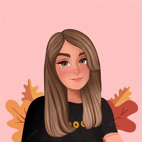 Premium Vector Cartoon Avatar Aesthetic Illustration