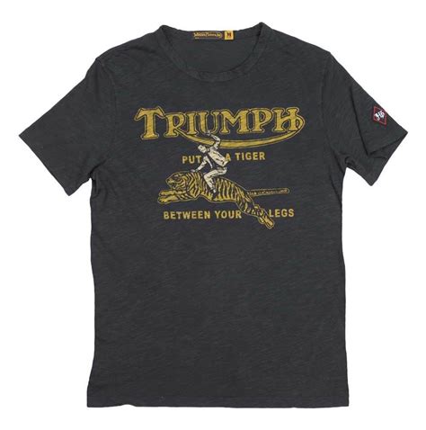 Spirit motorcycles triumph san jose. Triumph Johnson Motors Tiger T-Shirt - RevZilla