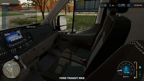 Ford Transit Mk8 V10 Fs22 Farming Simulator 22 Mod Fs22 Mod