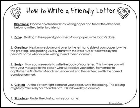Narrative writing prompts for 5th graders finding the fun in narrative writing your 5th graders have a few years of writing under their belts so they can now start working on. How to Write a Friendly Letter FREE Printables | Friendly letter, Letter writing template, Lettering