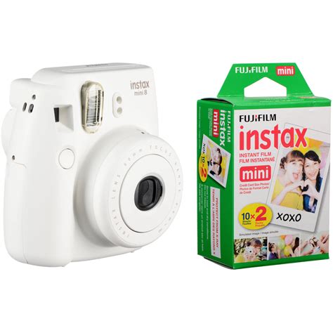 Fujifilm Instax Mini 8 Instant Film Camera With Twin Pack Of