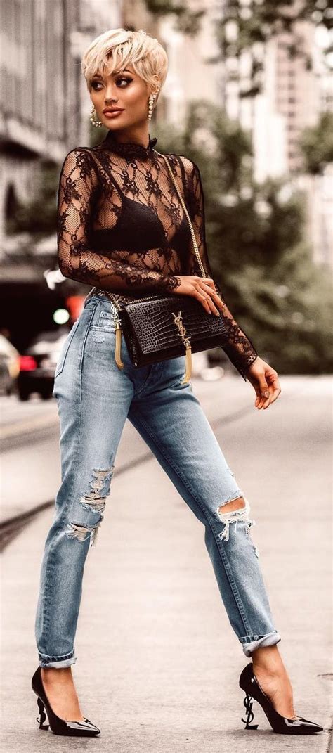 stunning ripped jeans outfit ideas for women rippedjeanswomenoutfit cute outfits with jeans