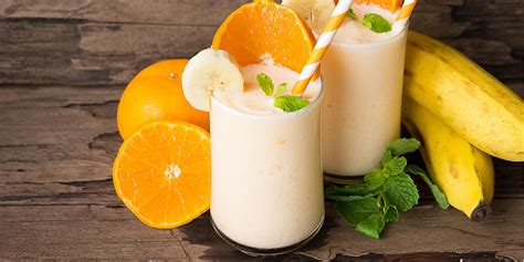 Orange Banana Smoothie Recipe No Calorie Sweetener And Sugar Substitute