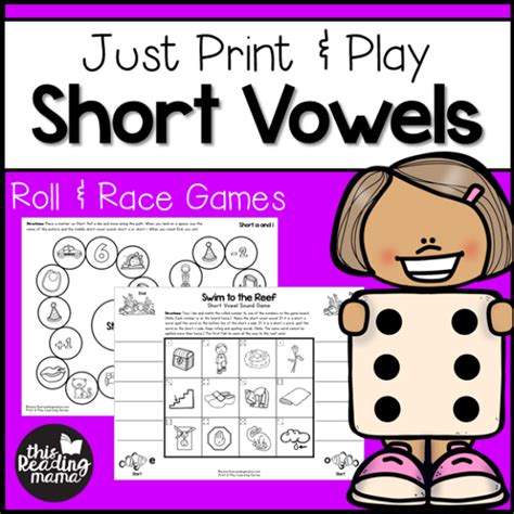 Print And Play Short Vowel Games This Reading Mama Short Vowel