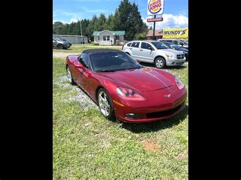 Used 2009 Chevrolet Corvette Convertible Lt2 For Sale In Murphy Nc