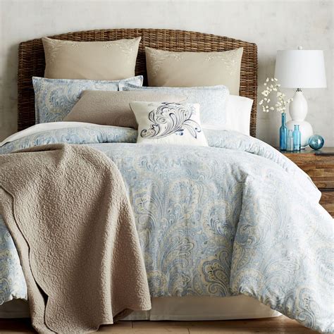Seasons Paisley Indigo Comforter & Sham | Pier 1 Imports ...