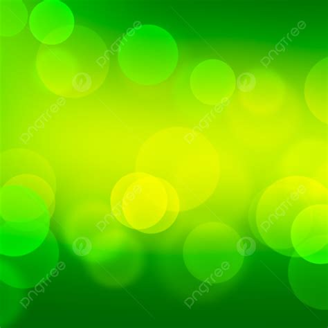 Beautiful Bright Green And Yellow Bokeh Light Background Bokeh Lights