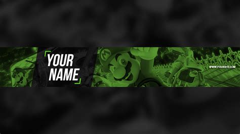 Free Cornered Youtube Banner Template 5ergiveaways