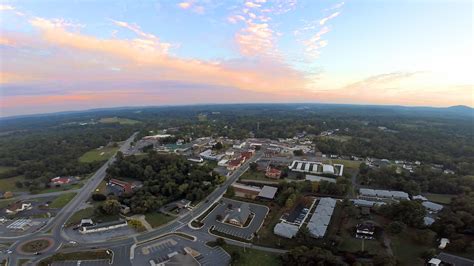 Aerial Of Amherst At Sunset Duane Watts 2014