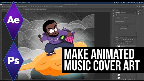 Turn Music Singlealbum Artwork Into An Animation From Photoshop To