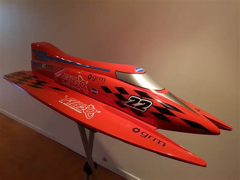 F1 Trident Carbone Kevlar Racing Power Boat Rc
