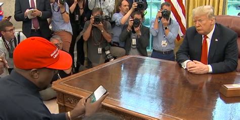 Kanye West Reveals Iphone Passcode During Oval Office Visit