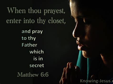 25 Bible Verses About Secret Prayer