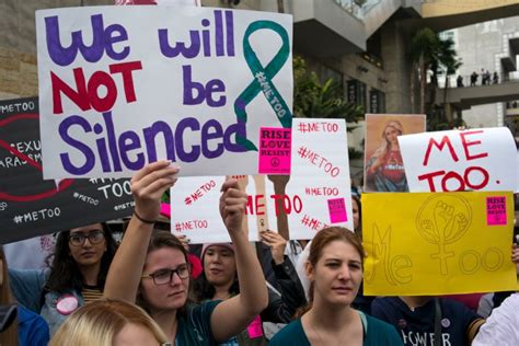 Hollywood Metoo March Helps Give Legs To Movement In Wake Of Latest Sexual Assault Allegations