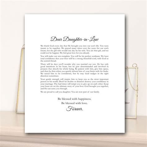 Digital Letter To Your Future Daughter In Law Kimenink