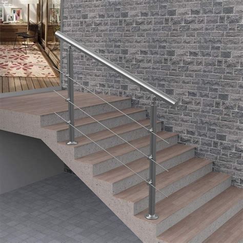 3 Step Or 4 Step Handrail For Indoor And Outdoor Steps