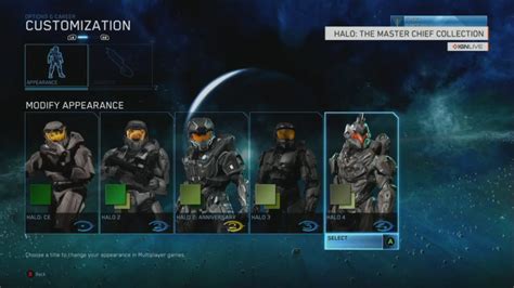 Halo Master Chief Collection Armor Customization Chief Canuck Video