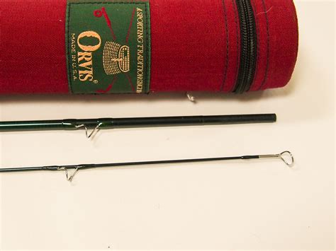 Orvis Trident Tls 9′ 8 Tip Flex Trout Fly Rod Vintage Fishing Tackle