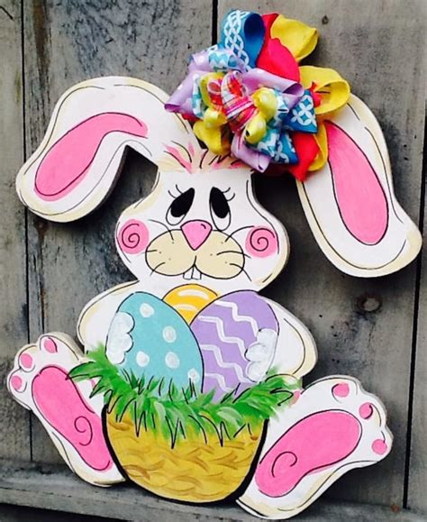 Peter Rabbit Door Hanger Easter Bunny Door Hanger Spring Etsy