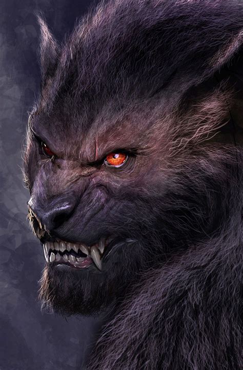 Wolfman Werewolf Art Werewolf Fantasy Creatures