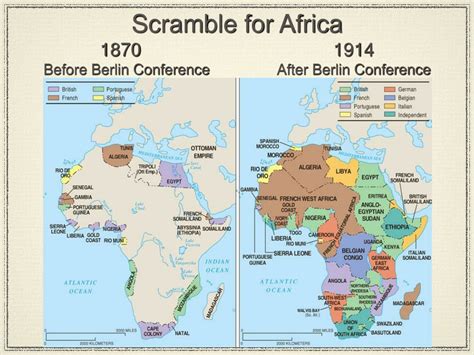 Map Of Africa After Berlin Conference Map