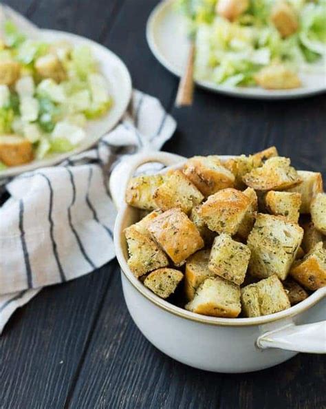 Caesar Croutons Easy Recipe Rachel Cooks