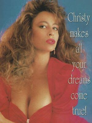 Christy Canyon Rare Original Sided X Vtg Promo Photo Avn Ebay