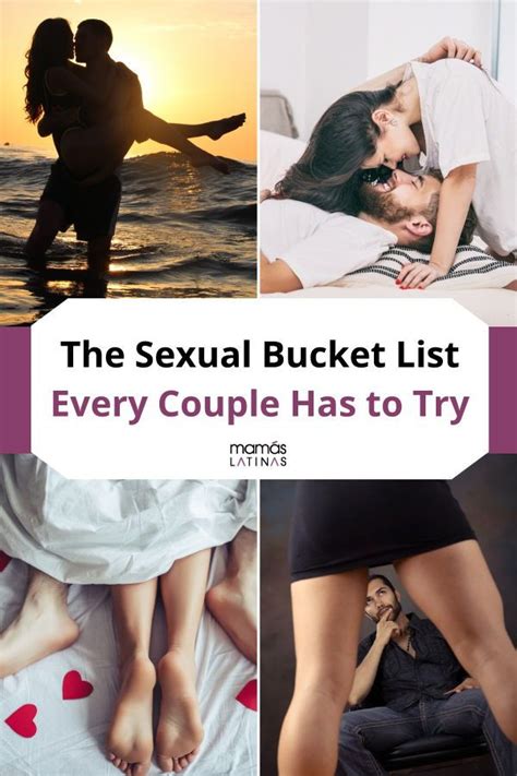 The Sexual Bucket List Every Couple Has To Try What Sexual Things