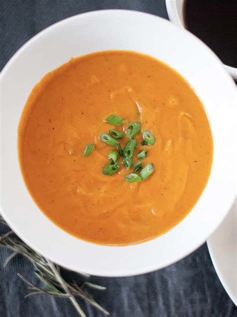 Creamy Carrot And Sweet Potato Soup Dinner With Tayo