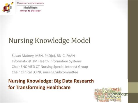 Ppt Nursing Knowledge Model Powerpoint Presentation Free Download