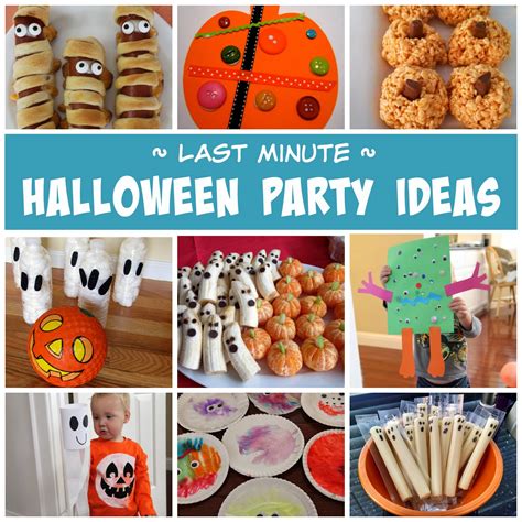 Toddler Approved Last Minute Halloween Party Ideas