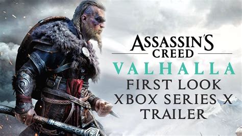 Assassins Creed Valhalla First Look Xbox Series X Trailer Youtube