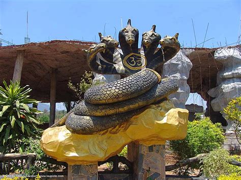 Five Headed Nāga Snake Deity Hindu Park Near Phu Ruea West Of Loei