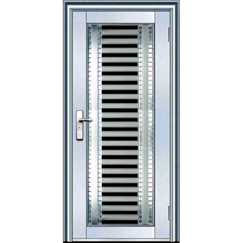 It is very durable, requiring little maintenance. Silver Stainless Steel Entry Door, Shape:Rectangular, Rs ...