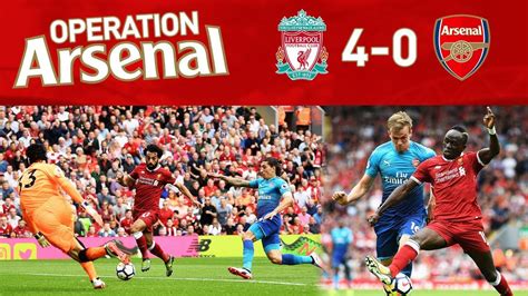 Arsenal football club is a professional football club based in islington, london, england that plays in the premier league, the top flight of english football. LIVERPOOL 4-0 ARSENAL - OPERATION ARSENAL - YouTube