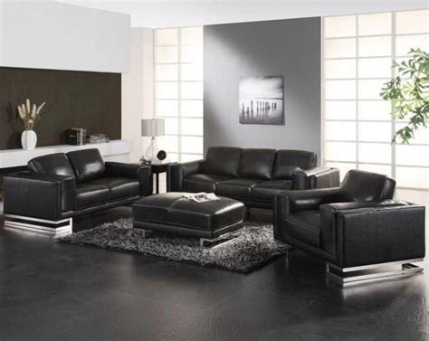 Tips That Help You Get The Best Leather Sofa Deal Black Sofa Living Room Leather Living Room