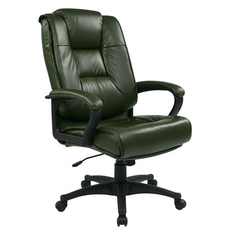 Designed for women, this durable pu leather chair has a sleek, modern the best chair for gaming purposes, killabee massage high back chair, is also perfect for using while working long hours in the office. Work Smart Green Leather Executive Office Chair-EX5162-G16 ...