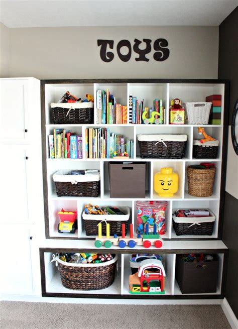 Stick it to wall or fridge 7+1 Toy Storage Ideas 2019 DIY Plans In A Small Space ...