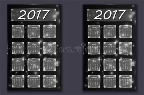 Decorative Monthly Calendars Stock Photos Free And Royalty Free Stock