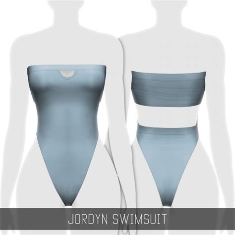 Simpliciaty Jordyn Swimsuit Sims 4 Downloads