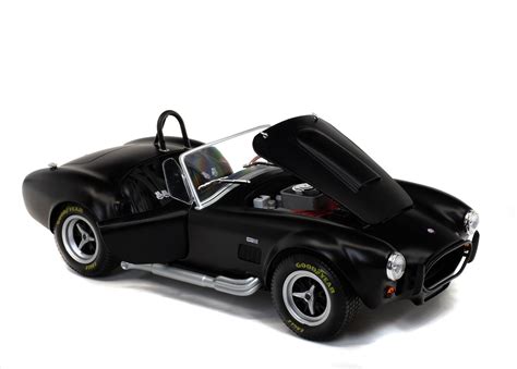 Shelby Cobra 427 Sc Mat Black 1965 Solido
