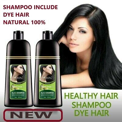 Crafted with our signature blend of real botanicals, black charcoal shampoo cleans hair while gently removing buildup. Natural Hair Dye Color Shampoo Cover Gray Mokeru Noni ...