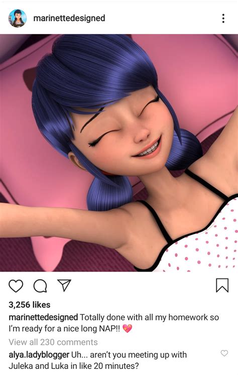 New Instagram Post From Marinette Rmiraculousladybug