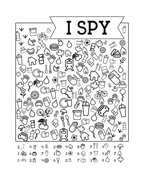 Seek And Find Coloring Pages 57 Printable Drawings