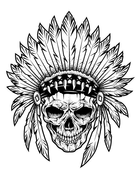 Indians for children - Indians Kids Coloring Pages