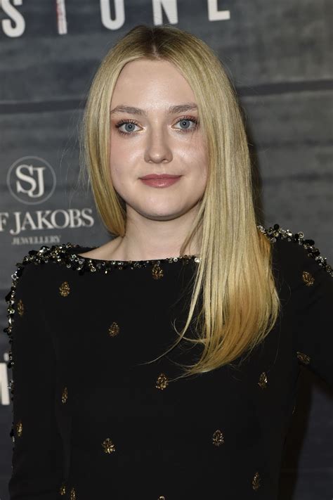 Since you can't come to the club, we're bringing the club to you! Dakota Fanning - 'Brimstone' Premiere in Amsterdam 1/9/ 2017 • CelebMafia