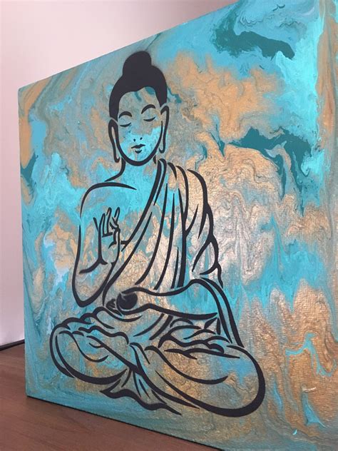 Buddha Offer Buddha Painting Buddha Painting Canvas Painting