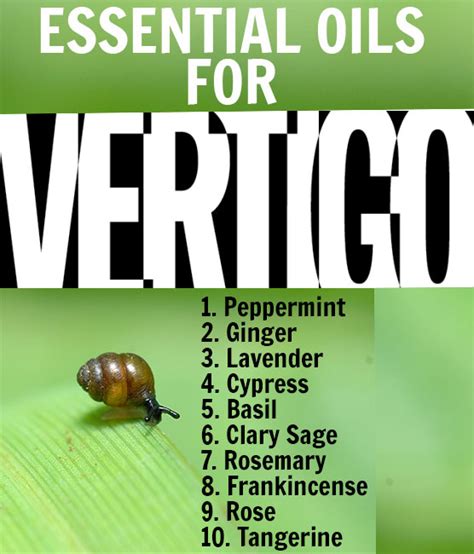 Essential Oils For Vertigo Vertigo And Nausea After Exercise Roller