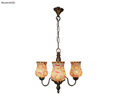 Buy Exotic Antique Brass Aluminium Chandeliers Lights Without Bulb