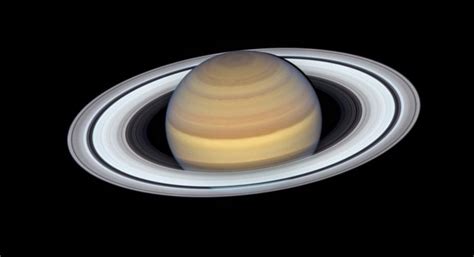 Saturns Rings Shine In Incredible New Image And Video From Hubble